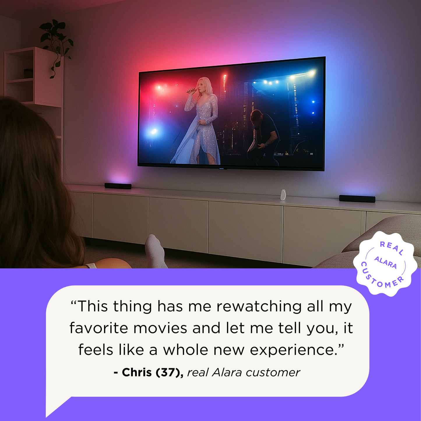 Alara TV Backlight - Feel Every Frame